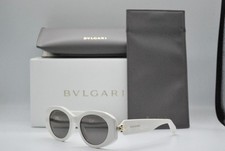 NEW BVLGARI BV40007I 25A IVORY SMOKE AUTHENTIC SUNGLASSES FRAME RX 52-19