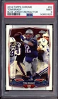 2014 TOPPS CHROME #62 TOM BRADY MINT PSA 9 BLUE JERSEY REFRACTOR LOOKS BETTER!