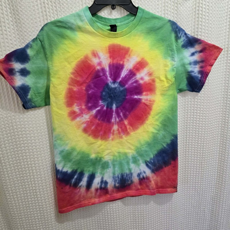 Brand New Handmade Tie Dye Shirt Colorful Vibrant Unisex size large