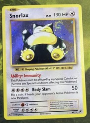 Snorlax XY179 XY Black Star Promo Holo