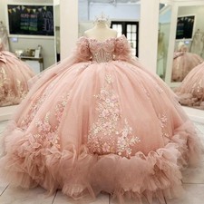 Exquisite Sweetheart Quinceanera Dress  Girl Bow Tulle Off the Shoulder Vestidos