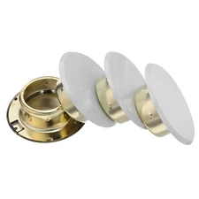  4 Pcs Sprinkler Head Cover Plate Fire Protector Ceiling Concealed Thread