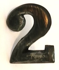 Civil War Era Early Indian Wars Numeral 2 Older Reproduction