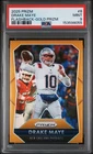 2025 Panini Prizm Drake Maye Flashback Gold /10 PSA 9 New England Patriots