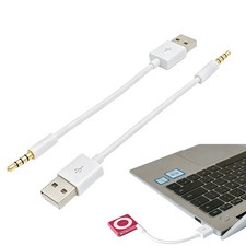 2 Pack USB Charger Cable Sync Charge Cord for iPOD Shuffle 2nd Gen Generation