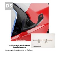 LSL Slidewing Anbaukit DS Schwarz FüR Honda CBF600N/S, 08-13 - LSL-550H122.3SW