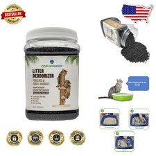 Cat Litter Deodorizer 2.2lb Activated Carbon, Natural Pet Odor Control