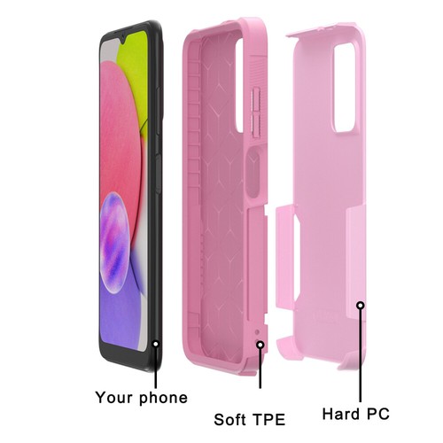 For Samsung Galaxy A03S A13/A23/A53 5G Slim Hybrid Case Shockproof Rugged Cover - Picture 16 of 20