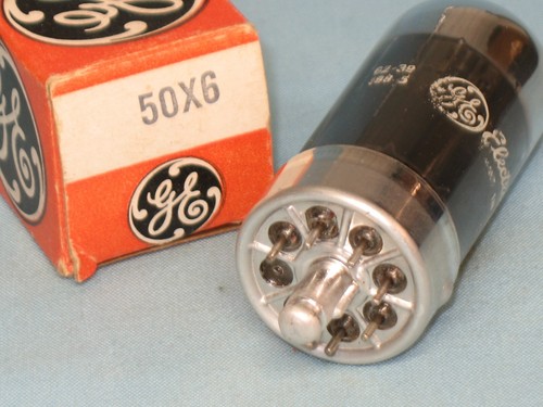 VACUUM TUBE ~ 50X6 ~ GE ~ NOS ~ 50X6 - Picture 3 of 3