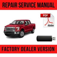 Ford F150 2015-2017 Factory Repair Manual USB