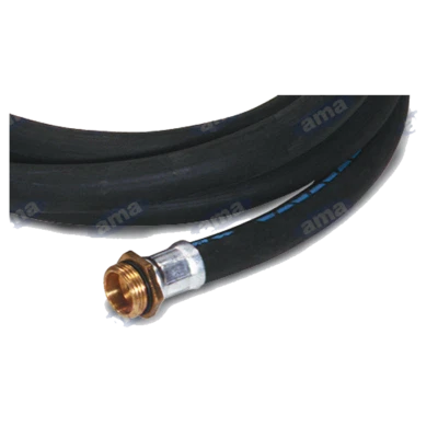 AMA TUBO PER GASOLIO MT4 RACCORDATO 1" POLLICE POMPA NAFTA TRAVASO BOTTE