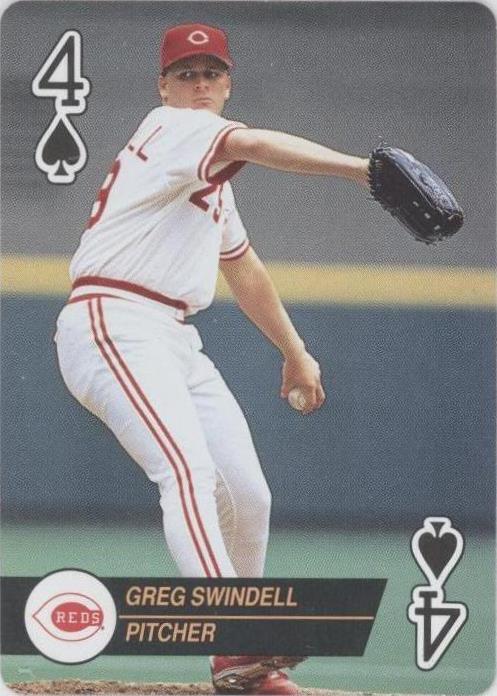1993 Bicycle Baseball Aces Playing Cards - Greg Swindell #4S - 1 of 1