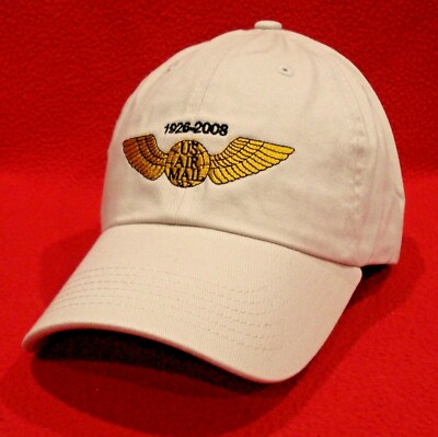 Air Mail Pilot Wings Commemorative NWA ball cap low-profile