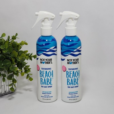 Not Your Mother's Texturizing Beach Babe Sea Salt Spray UV Prot Medium 2-Pack