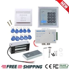 Electric Magnetic Lock RFID Door Access Control System Kit for Home Security