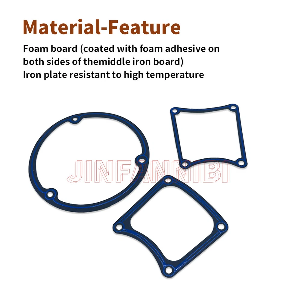Clutch Primary Cover Gasket & Seals Kit fit for Harley Touring Models 1985-1993 Foto 3 de 4
