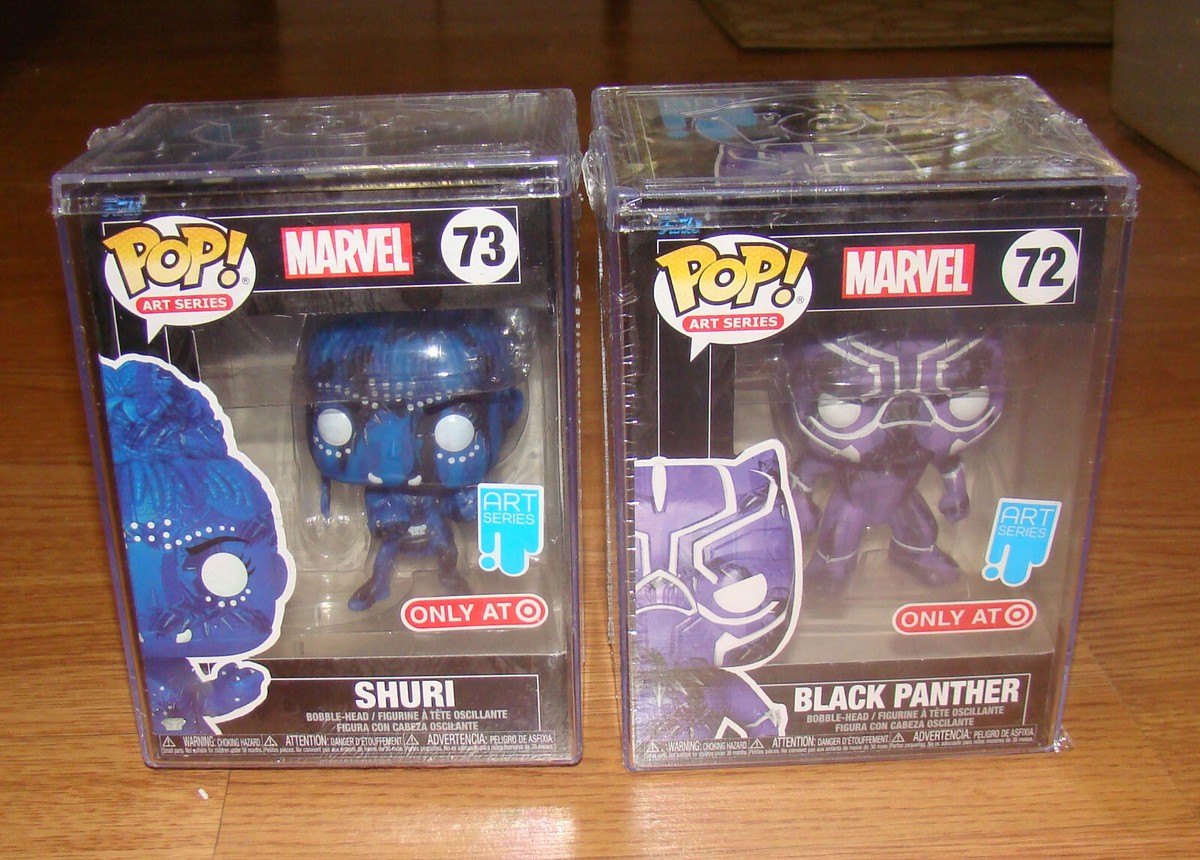 FUNKO POP ART SERIES ブラックパンサー マーベル Amazon.com: Black Panther [Wal-Mart] - Art Series #70 [Mint