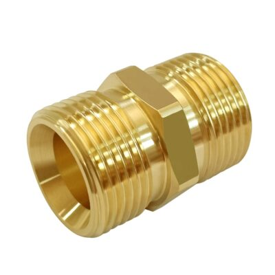 #ad Pressure Washer Hose Extension Adapter M22 14mm Male Thread to M22 14mm Male ... $17.99