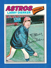 1977 Topps #350 Larry Dierker NM+ Houston Astros