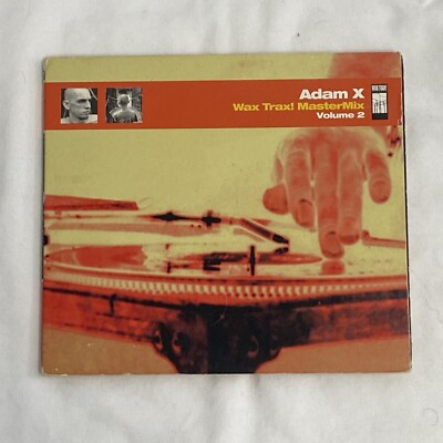 ADAM X - Wax Trax! Mastermix Vol. 2 (CD, WAX TRAX!) OUT OF PRINT!