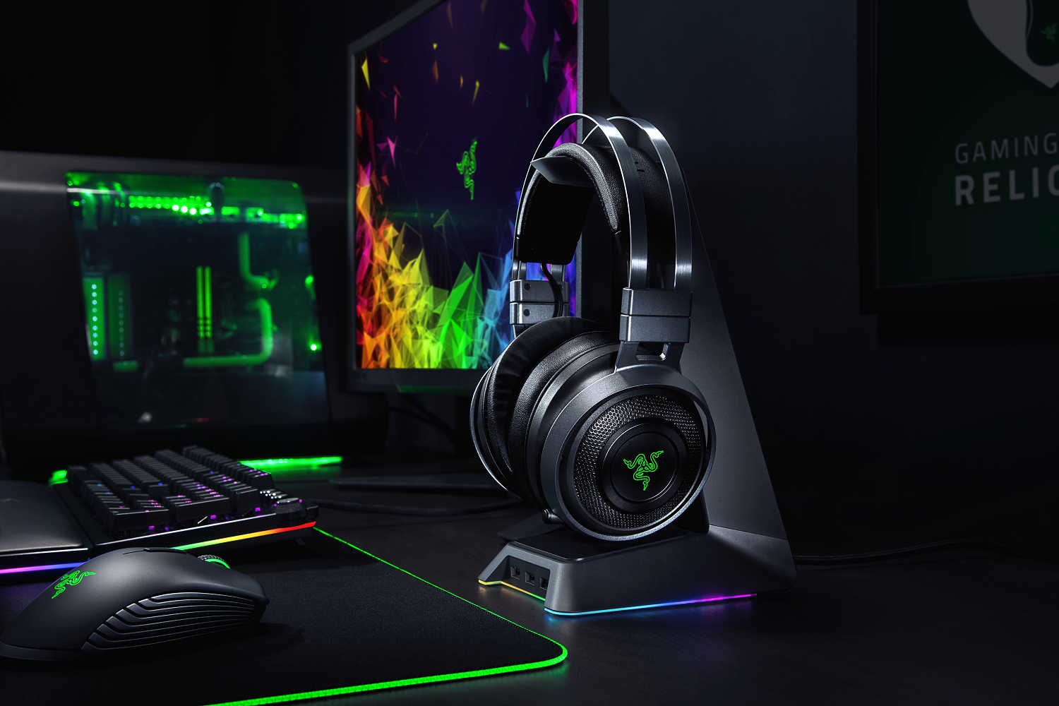 Razer Nari Ultimate Wireless Gaming Headset For Xbox One For Sale Online Ebay