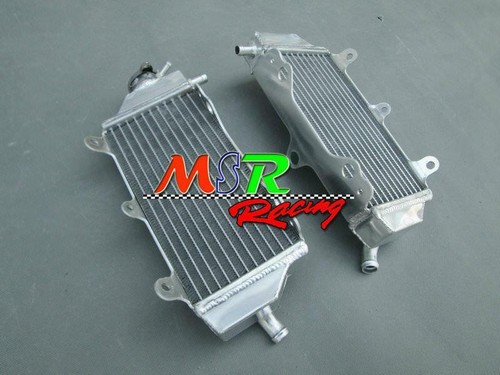 for 2010 2011 2012 Yamaha YZ250F Aluminum Radiator & RED Silicone Hose - Picture 8 of 11