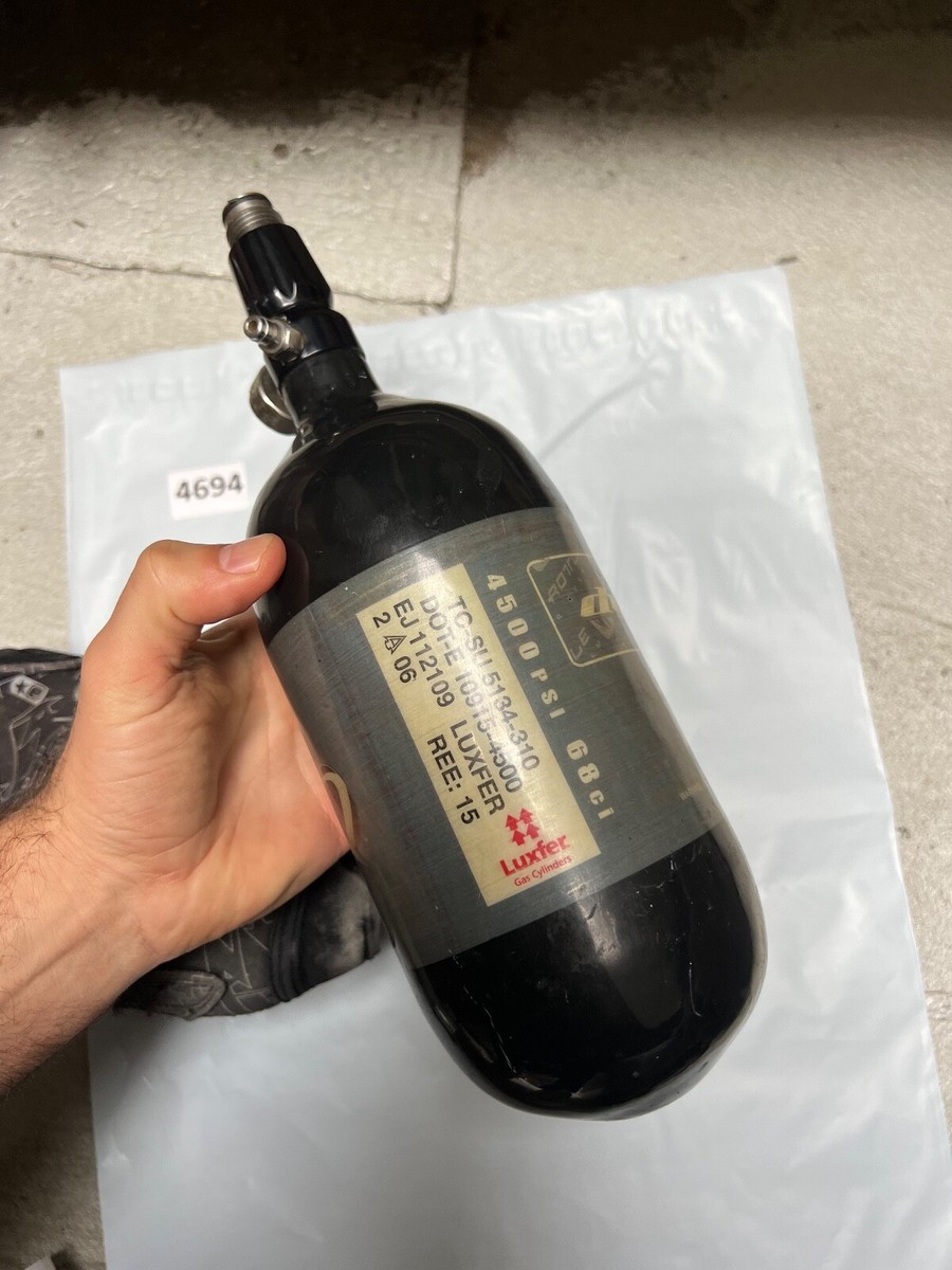 Bouteille Air Comprimé 0,5L - 4500psi - Filetage 5/8-18UNF - Pour PCP Et Paintball