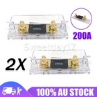 <!--F#f_0-->ANL Fuse Kit 2x Holder 2x 200A Fuses Inline Heavy Duty Gold Plated High Amp AUS<!--F/-->