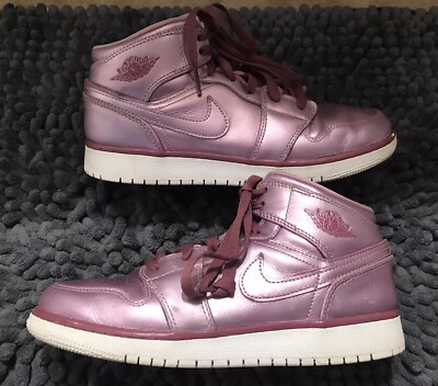 Girls 7y Womens Nike Air Jordan Mid SE GS Pink Rose Eur 40