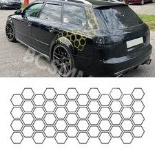 Car Sticker Trim Side Door Body DIY Honeycomb Graphic Decals Vinyl Waterproof