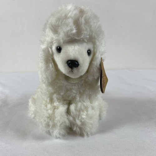 A175 Aurora Miyoni Poodle Puppy Dog Plush 10" Stuffed Toy Lovey - 第 1/4 張圖片