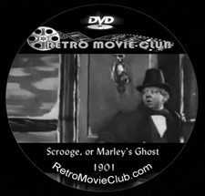 Scrooge; or Marley's Ghost (1901) Silent, Short, Drama, Fantasy Movie DVD