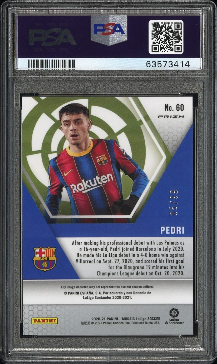 その他 pedri rc 2021 psa10 2020-21 Stadium Club Chrome UCL Refractor #26 Pedri RC