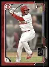 2015 Bowman Prospects Asia Black-Red BP51 Juan Herrera Cardinals