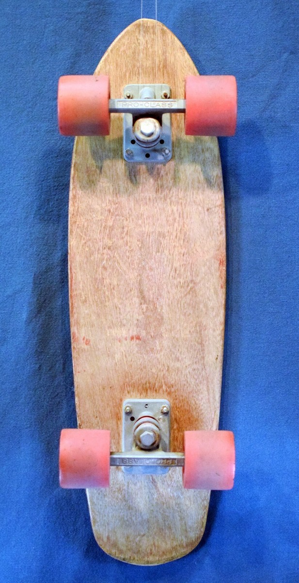 Vintage! ~ 1970's Era / Pro-Class / Wooden Skateboard! | eBay