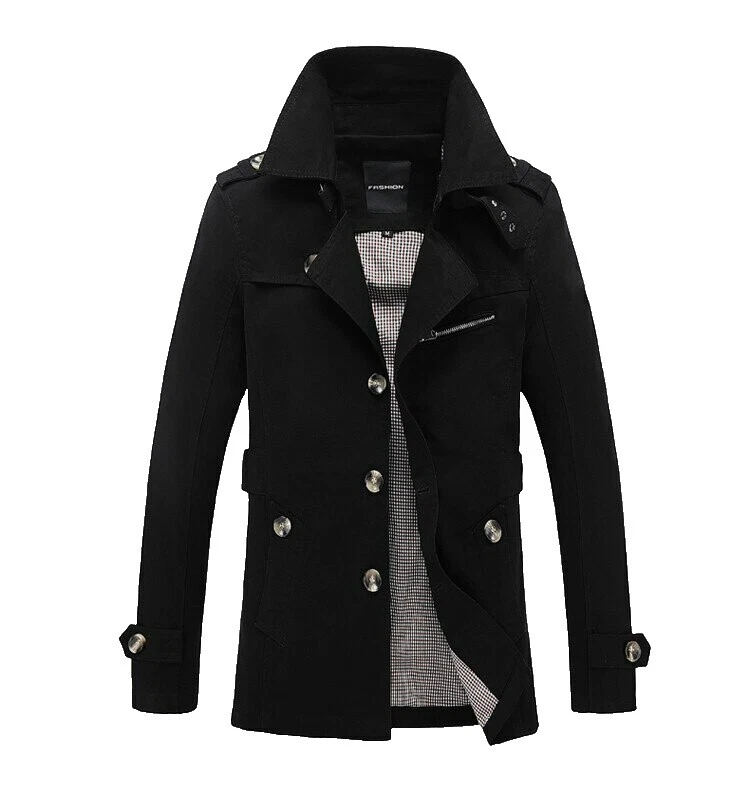 Moda abrigo abrigos, chaquetas y chalecos para hombres