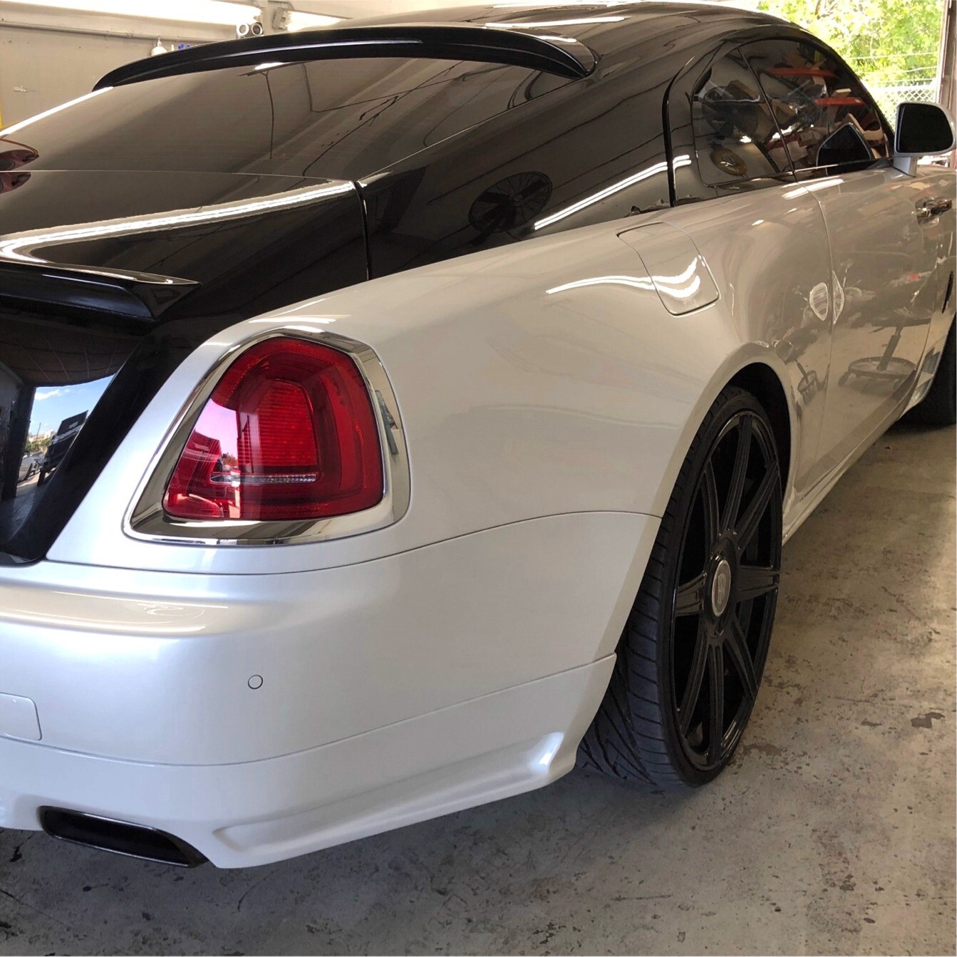 Rolls Royce Wraith 2013-21 Tesoro Rear Roof Glass Spoiler Wing NEW Made in USA 