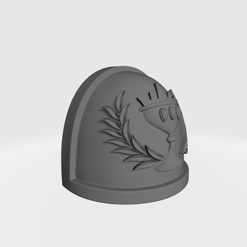 Soul Chalice Chapter MKIV Shoulder Pad for McFarlane Toys Battle Brother Marines - Picture 4 of 6
