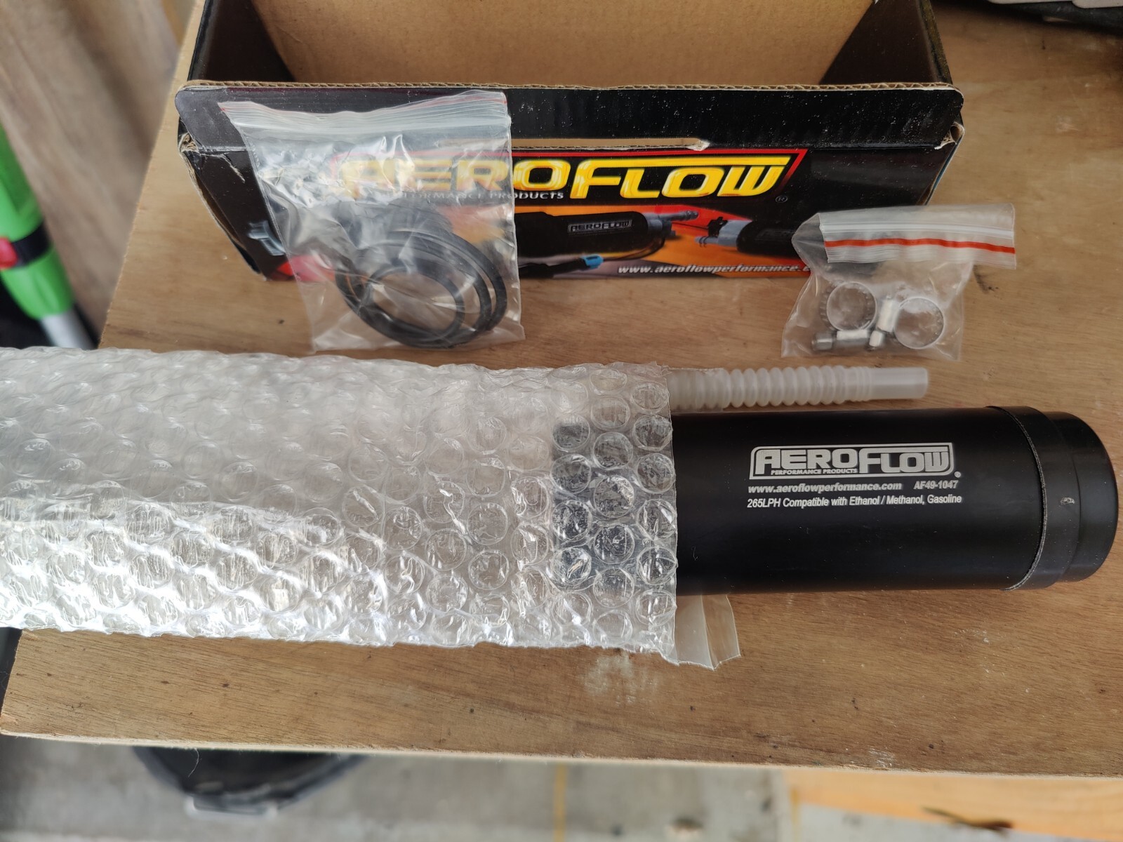 Pompe de précision Aeroflow AF49-1047 E85 avec turbine robuste