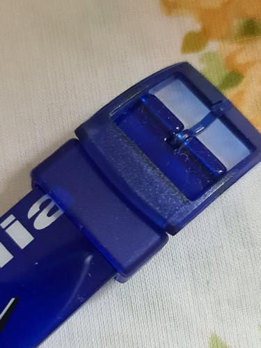   Alitalia Plastic Hand Watch In Plastic Box -Never Been Used - Picture 6 of 11