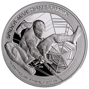 2017-Cook-Islands-Marvel-Spider-Man-Homecoming-1-oz-Silver-Proof-5-OGP-SKU48298