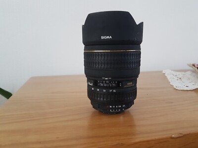 SIGMA 15-30MM 1:3.5-4.5 DG EX D FÜR NIKON KAMERAS. Bitte lesen 