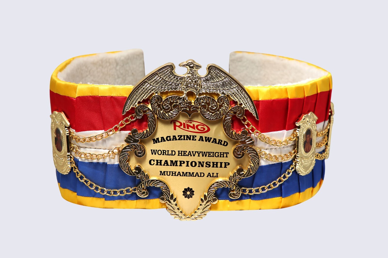 Ring Magazine World Heavyweight Championship Replica Belt Muhammad Ali 2MM Brass
