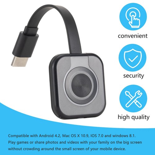 HDMI Mirror Screen Display Adapter For 1080P TV Miracast Dongle Wifi Wireless AU - Picture 9 of 12