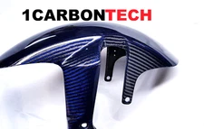 06-07-08-09 SUZUKI GSXR 600/750/1000 CARBON FIBER HYBRID FRONT FENDER MUDGUARD
