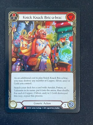 Knick Knack Bric-a-Brac - First Ed EVR159 - Everfest (Flesh Blood) 1st