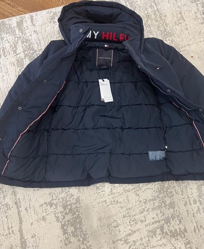 tommy hilfiger kids solid parka for 8 years- 128 cm - Picture 2 of 2