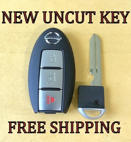 2-Pack Replacement Key Fob Remotes For 1996-1998 Nissan Pathfinder - Self Programmable, Black 10 thumbnail image