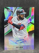 2021 Topps Fire Franmil Reyes Base Auto Autograph RC Indians