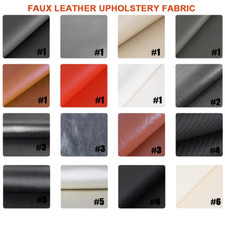 Faux Leather Vinyl Home Sofa Furniture Auto Boat Seats Upholstery Craft Project